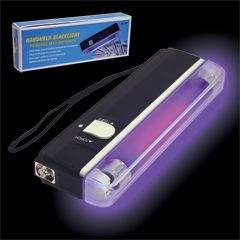 Schwarz Licht batteriebetrieben