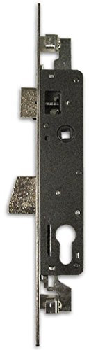 ISEO SERRATURA INFILARE ENTRATA 25MM FRONTALE ACCIAIO 22MM CHIUSURA TRIPLICE SERRAMENTI METALLICI CILINDRO PROFILO EUROPEO CATENACCIO MANDATA 24MM SCROCCO SEPARATO