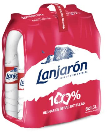 Lanjarón Agua Mineral Natural Pack, 6 x 1.5L