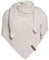 KNIT FACTORY - Dreiecksschal Coco - Damen Strickschal mit Wolle - Umschlagtuch für den Herbst und Winter - Winterschal - Dreieckstuch - Hochwertige Qualität - XXL Schal - 190 x 85 cm - Beige