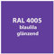 Streichlack Streich Lack Farbe 1K * Premium Qualität * 1 Liter (RAL 4005 blau-lila glänzend)