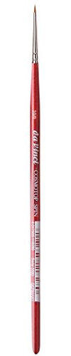da Vinci Watercolor Series 5580 CosmoTop Spin Pinsel, rund, Synthetik mit rotem Griff