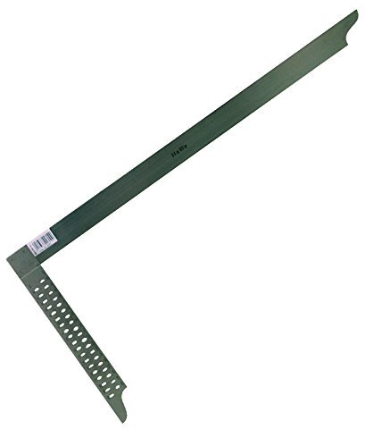 HaWe 92.800 Zimmermannswinkel 800mm rostfrei mit Anreißlöchern