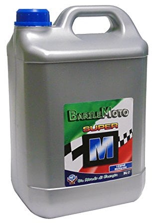RMS Tanica 5 LT - Litri Olio 15W - 40 Multigrado Motore Benzina/Diesel Trattore - Motozappa - Auto Varie