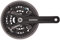 SHIMANO Unisex Erwachsene Acera Mtb Fc-m361 Kurbelgarnitur, Schwarz, 170 mm EU