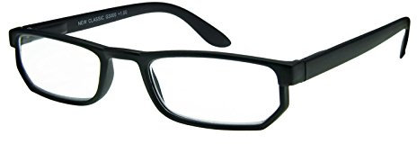 I NEED YOU Lesebrille Classic / +2.00 Dioptrien/Schwarz matt, 1er Pack