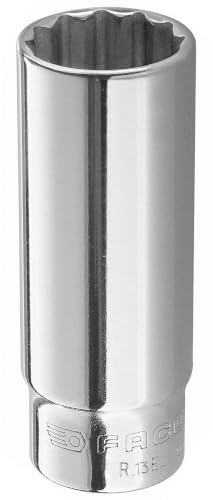FACOM 1/4 Inch Socket Spanner, 12 Point, 4 mm Extra Long, 1 Piece, R.4EL