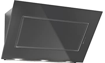 Hotte decorative murale Falmec QUASARV1441 - Hotte aspirante Pan incliné - largeur 90 cm - Débit d'air maximum (en m3/h) : 745 - Niveau sonore Décibel mini. / maxi. (en dBA) : 35 / 62