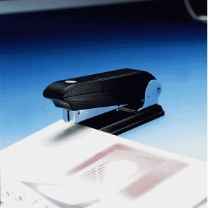 Wedo 106 501 Heftgerät - Heftgeräte (Schwarz, 40 x 60 x 147 mm)