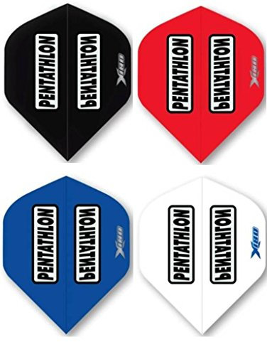 4 Sets / 12 Stck. Pentathlon Flight HD 180!!! super tough + 1 Set EMPIRE Flights