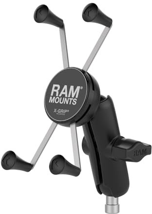 Ram Mounts RAM M8 Motorcycle Base W/RAM X-Grip, RAM-B-367-UN10U (RAM X-Grip)