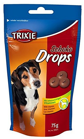 TRIXIE 31611 Schoko Drops, 75 g
