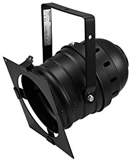 EUROLITE PAR-64 Spot Short schwarz | Scheinwerfergehäuse für Deko- und Schaufensterbereiche, Diskotheken
