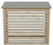 Sichtschutz aus Holz für Klimageräte oder Wärmepumpe Gr.3