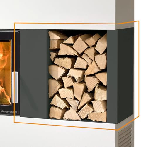 Holzlagerfach Haas+Sohn Kaminbausatz Adonis-II