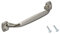 10 x Shaker Cabinet Handles Brushed Nickel