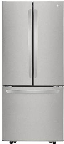 LG LFCS22520S 22 Cu. ft. French Door Refrigerator in Stainless Steel