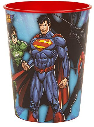 Unique Party 49967 - 16oz Justice League Plastic Cup