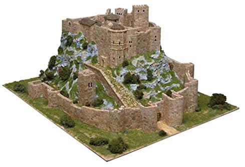 Aedes Ars 1007 Model Kit Sancho Aedes Loarre Castle Modellbausatz, 37 x 26 x 7 cm, merhfarbig