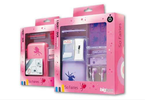 Zubehör-Pack Girls So Fairies, lila oder pink Nintendo DSi, DS Lite