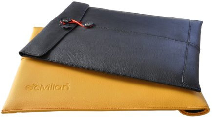 Civilian Manila 11 Manica in Pelle per MacBook Air 11/ Netbook Mango