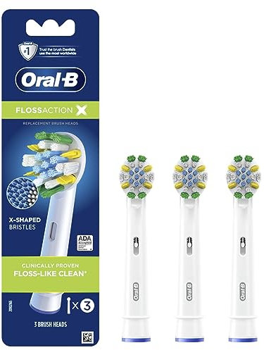ORAL-B Austausch-Bürstenkopf für Zahnbürste Flossaction EB25 X3