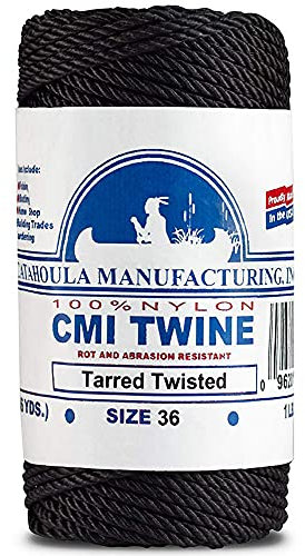 Catahoula Verarbeitung Nr. 36 tarred Twisted Bank Line, 1 Pfund Spule (ca. 470 Füße)