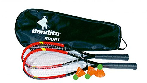 Bandito Speed-Badminton Schläger Set inkl. Tasche