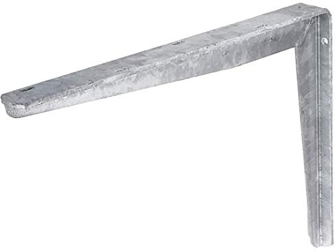 Alberts 804022 Konsole aus T-Profil | wahlweise in verschiedenen Ausführungen | Aluminiumguss | Höhe 150 mm | Tiefe 175 mm