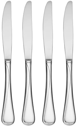 Oneida Flight Everyday Flatware Dinner Knives, 1.00 LB, Metallic