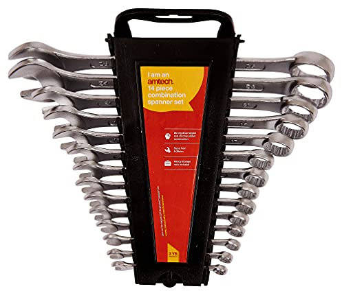 Amtech K0500 14 Piece Combination Spanner Set
