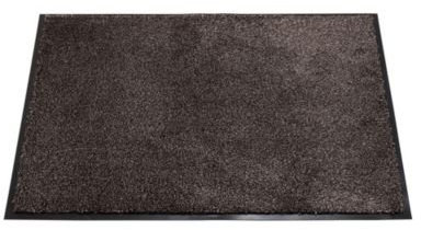 Lakeland Super Absorbent Floor & Door Mat, 80cm x 60cm - Slate Grey