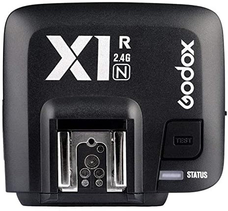 Godox X1R-N Récepteur de flash sans fil 2,4 G pour appareil photo reflex numérique Nikon