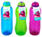 Online Kitchenware 3 Sistema 460ml Drink Bottles, Aqua Blue, Lime Green, Pink by