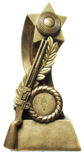 1 Pokal SCHÜTZE TROPHÄE JÄGER SCHÜTZEN DEKO Jagd