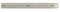 hedue® Stahllineal 400mm - Stahlmaßstab mit Millimeterskala, rostfreies Edelstahl Metall Lineal, robustes Metalllineal
