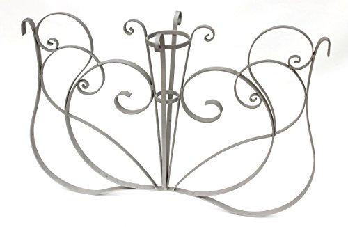 DanDiBo Clôture de jardin en aluminium - 102 cm - Éléments de clôture en aluminium