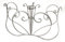 DanDiBo Clôture de jardin en aluminium - 102 cm - Éléments de clôture en aluminium