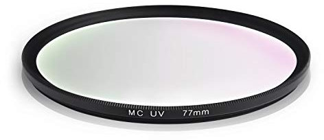 Ares Foto® 77mm Marco de Aluminio y Vidrio óptico. Resistente a los arañazos y Repelente al Agua. Compatible con Canon Sony Nikon Tamron Sigma ...