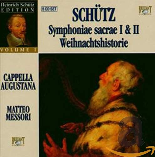 Schütz: Symphoniae sacrae u. Weihnachtshistorie Vol.1