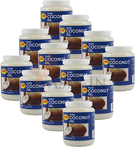KTC Coconut Oil, 500 ml, Pack of 12