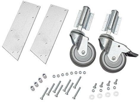 HYMER Federrollenset selbsttätig blockierend, schwenkbar am Leiterteil, 1 Rolle gebremst und ungebremst, 54647