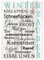 Interluxe 42x30cm Shabby Holzschild WINTERZAUBER EISZAPFEN Winter Dekoration Weihnachten Spruch Christmas Schnee