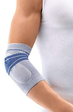 EpiTrain Elbow Support Size: 2, Color: Titanium by Bauerfeind