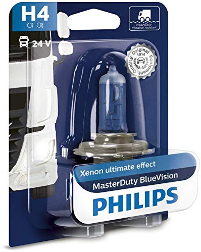 Philips MasterDuty BlueVision 24V H4 Scheinwerferlampe