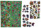 alles-meine.de GmbH 123 TLG. Set ! Sticker - Wandtattoo/Fensterbild Pirat selbstklebend Tattoo
