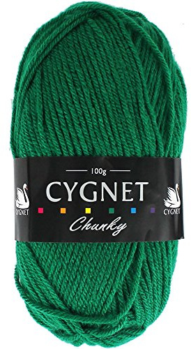 Cygnet Chunky Emerald Yarn - 100g