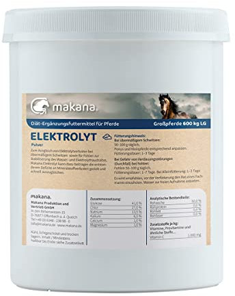 Makana Elektrolyt (Pulver) für Tiere, 1 kg Dose
