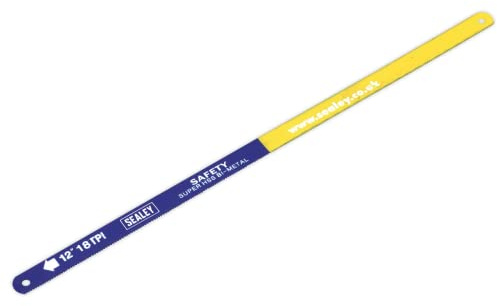 Sealey HSB1018 Hacksaw Blade HSS Bi-Metal 18tpi - Pack of 10