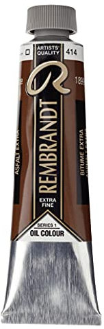 Rembrandt Couleurs à l'huile Tube 40 ml Bitume 414 (01054142)